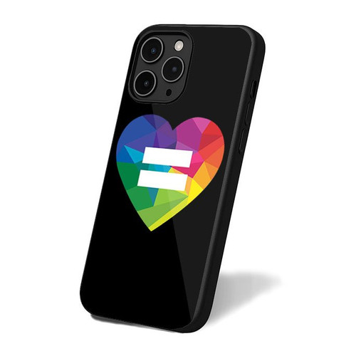 Gay Pride Heart iPhone 16 Case Cover