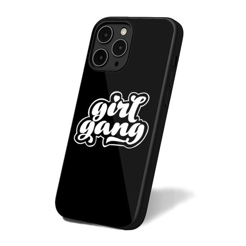 Girl Gang Feminist Art Lettering iPhone 16 Case Cover