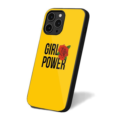 Girl Power Vintage Simple Retro iPhone 16 Case Cover