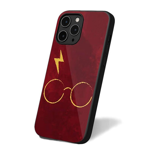 Gold Glasses Harry Potter iPhone 16 Case Cover