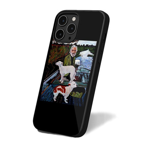 Goodfellas Painting Old Man With Two Dogs iPhone 16 Case Cover