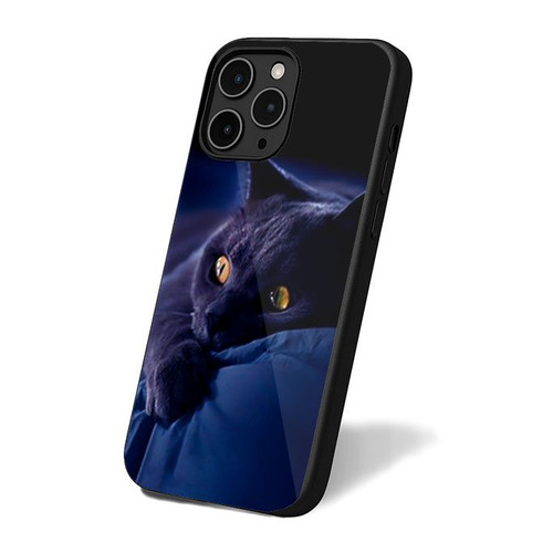 Gray Cat Cute Animal iPhone 16 Case Cover