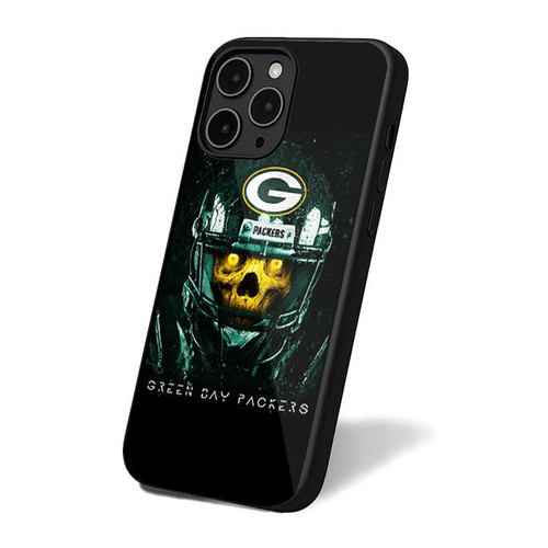 Green Bay Packers Skull iPhone 16 Case Cover