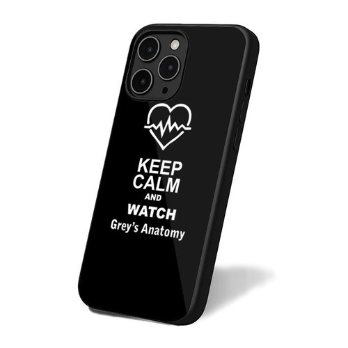 Grey's Anatomy Fan Keep Calm And Watch Grey's Anatomy 1 iPhone 16 Case Cover