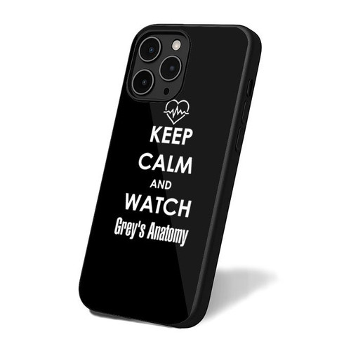 Grey's Anatomy Fan Keep Calm And Watch Grey's Anatomy iPhone 16 Case Cover