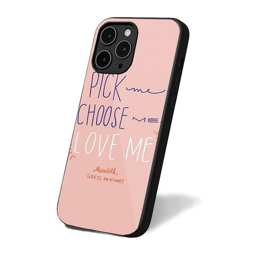 Grey's Anatomy Pick Me, Choose Me, Love Me 1 iPhone 16 Case Cover