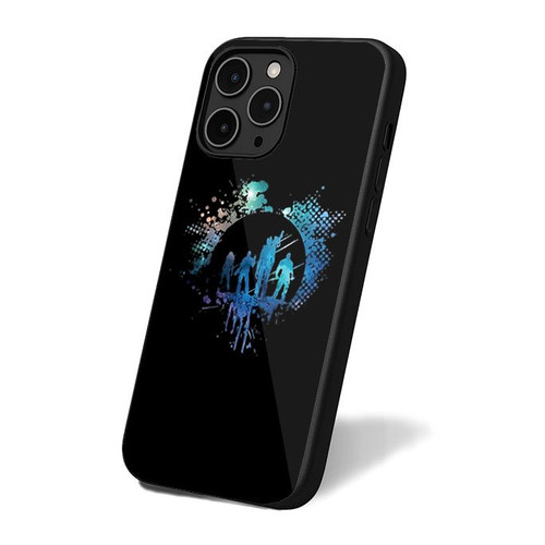 Guardians Galaxy Silhouette Splat iPhone 16 Case Cover