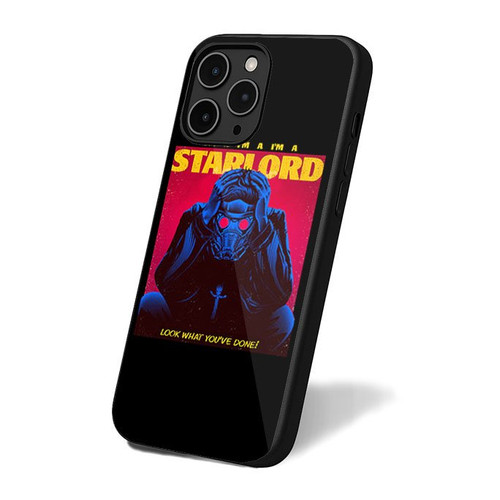 Guardians Of The Galaxy Star-Lord Parody Starboy Superhero iPhone 16 Case Cover