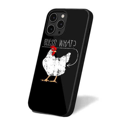 Guess What Chicken Butt Distressed iPhone 16 Case Cover