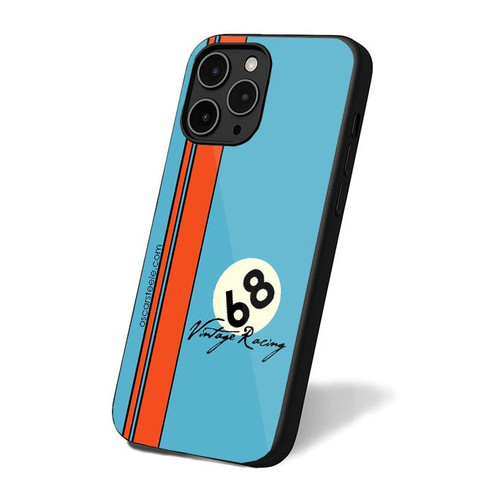 Gulf Oil Racing Limited Edition Vintage Racing Series 2 iPhone 16 Case Cover