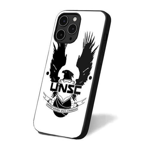 Halo Unsc Black iPhone 16 Case Cover