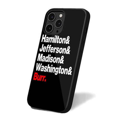 Hamilton Rollcall iPhone 16 Case Cover