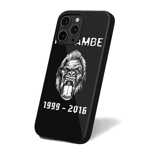 Harambe Rip 1999-2016 1 iPhone 16 Case Cover Harambe Rip 1999-2016 1 iPhone 16 Case Cover