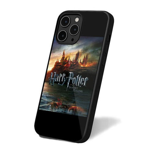 Harry Potter And The Deathly Hallows Simple Classic Retro iPhone 16 Case Cover
