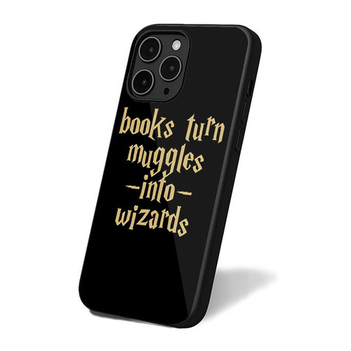 Harry Potter Books Turn Muggles Into Wizard iPhone 16 Case Cover