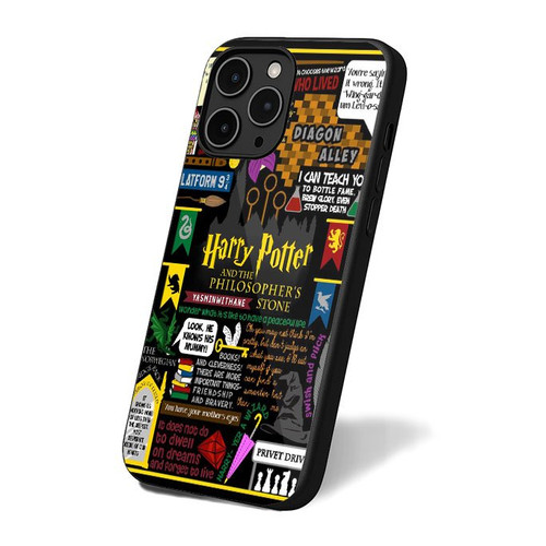 Harry Potter Collage Drawing iPhone 16 Case Cover