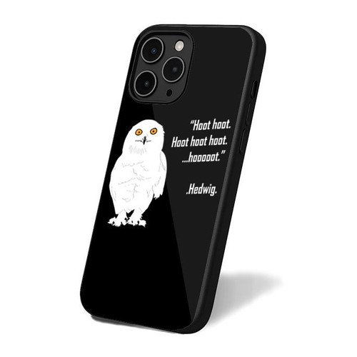 Harry Potter Hedwig Funny Quote iPhone 16 Case Cover
