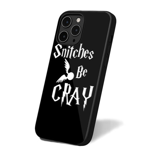 Harry Potter Snitches Be Cray Quote iPhone 16 Case Cover