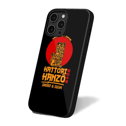Hattori Hanzo Sword And Sushi Kill Bill iPhone 16 Case Cover