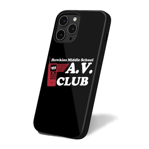 Hawkins Middle School Av Club 1 iPhone 16 Case Cover
