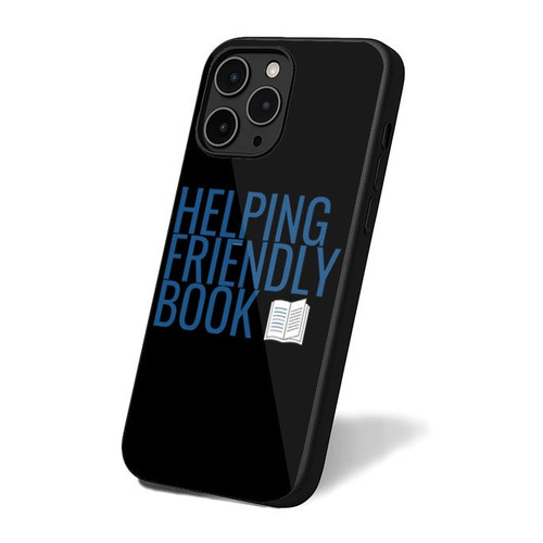 Helping Friendly Book iPhone 16 Case Cover