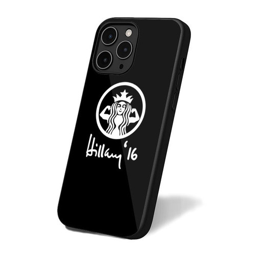 Hillary Clinton Starbucks Strong Hillary 2016 iPhone 16 Case Cover
