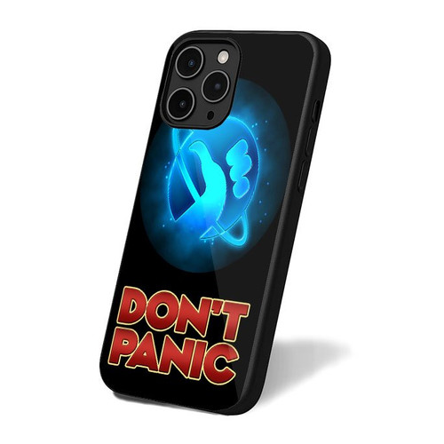 Hitchhiker's Guide To The Galaxy Dont Panic iPhone 16 Case Cover