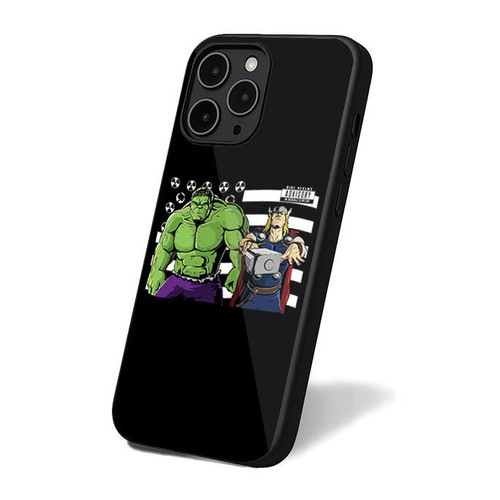 Hulk Thor Bombs Asgard iPhone 16 Case Cover