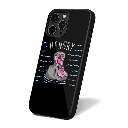 Hungry Hippo Lookhuman iPhone 16 Case Cover