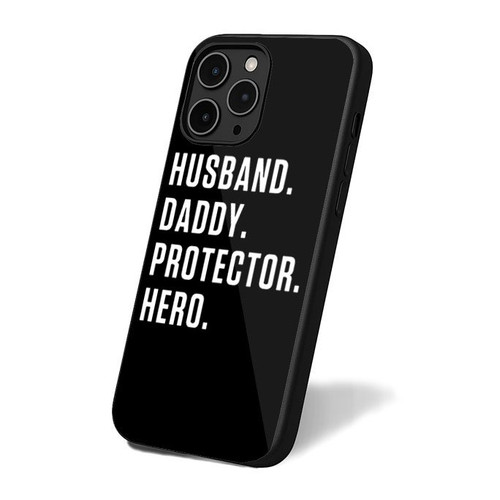 Husband Daddy Protector Hero iPhone 16 Case Cover