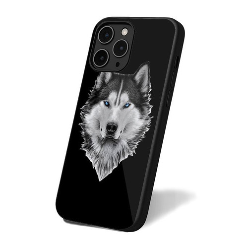 Husky White iPhone 16 Case Cover
