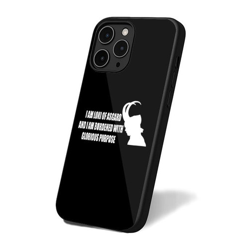 I Am Loki Of Asgard Marvel Loki Avengers Assemble Thor Funny Simple Art Vintage Retro 1 iPhone 16 Case Cover