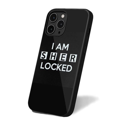 I Am Sherlocked Black iPhone 16 Case Cover