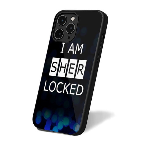 I Am Sherlocked Simple Vintage Retro Art iPhone 16 Case Cover