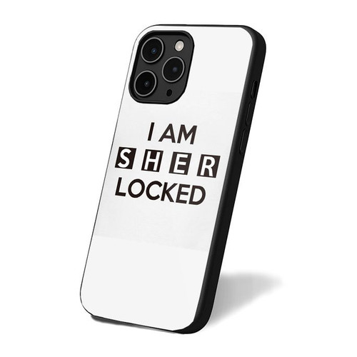 I Am Sherlocked White iPhone 16 Case Cover