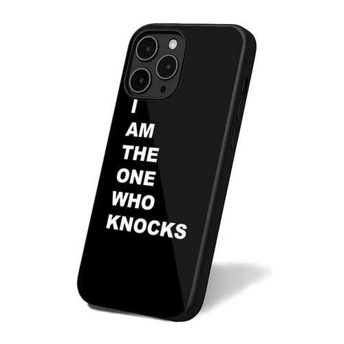 I Am The One Who Knocks Walter White Quote Breaking Bad iPhone 16 Case Cover