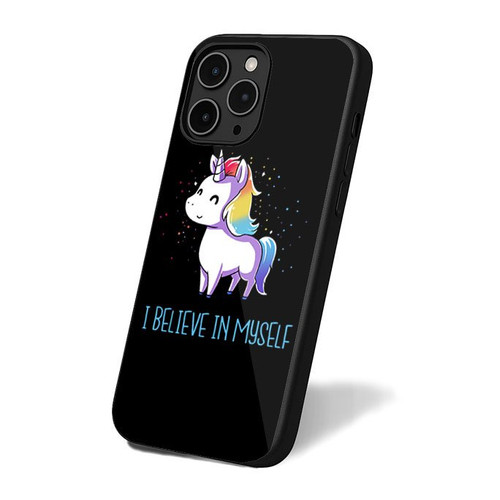 I Believe In Myself Unicorn iPhone 16 Case Cover