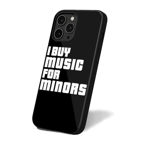 I Buy Music For Minors iPhone 16 Case Cover I Buy Music For Minors iPhone 16 Case Cover