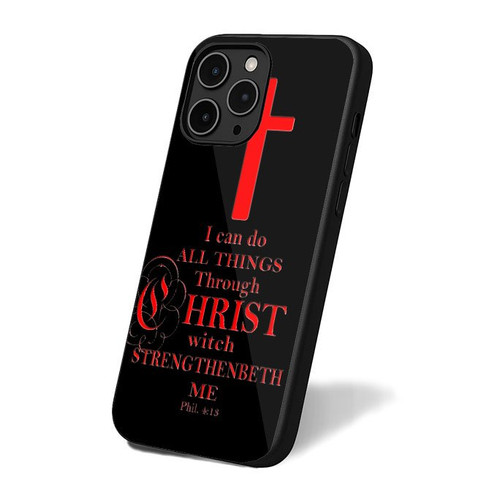 I Can Do Bible Red iPhone 16 Case Cover