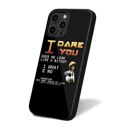 I Dare You Does He Look Like A Bitch iPhone 16 Case Cover