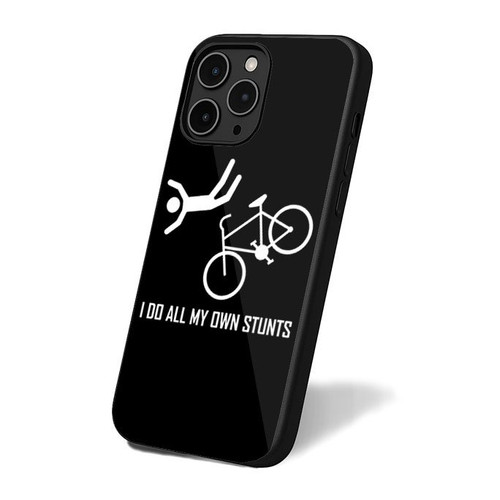 I Do My Own Stunts Bike Ride Bicycle iPhone 16 Case Cover