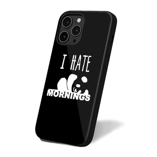 I Hate Mornings Weekend Panda iPhone 16 Case Cover I Hate Mornings Weekend Panda iPhone 16 Case Cover
