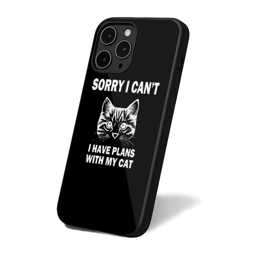 I Have Plans With My Cat iPhone 16 Case Cover