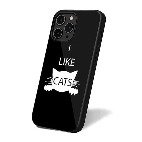 I Like Cats iPhone 16 Case Cover