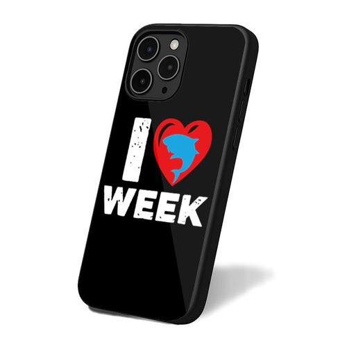 I Love Shark Week iPhone 16 Case Cover