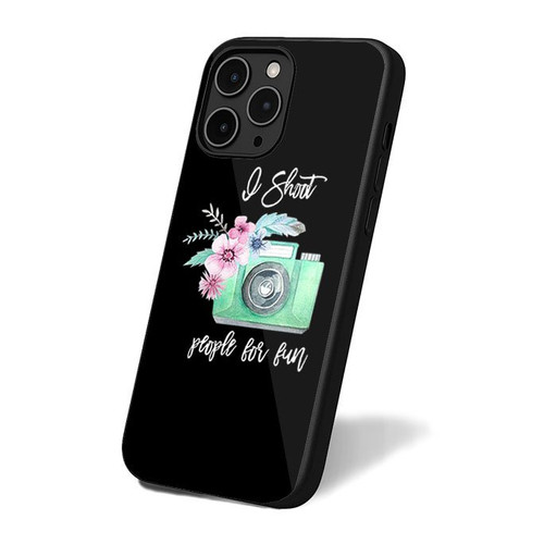 I Shoot People For Fun iPhone 16 Case Cover