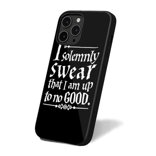 I Solemnly Swear That I Am Up To No Good Funny Wizardry Geekery Wizard Humor 3 iPhone 16 Case Cover
