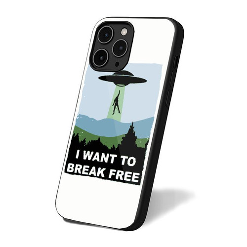 I Want To Break Free Retro Art Simple Vintage iPhone 16 Case Cover