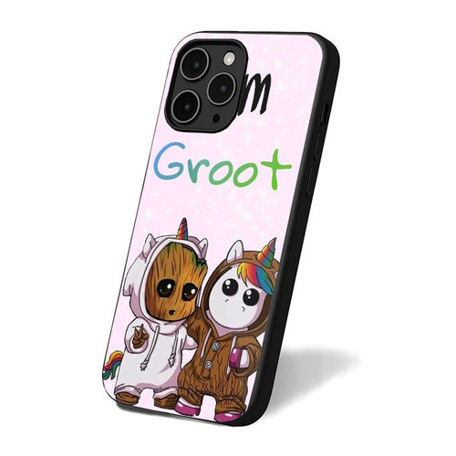 I'Am Groot With Pony Cute iPhone 16 Case Cover