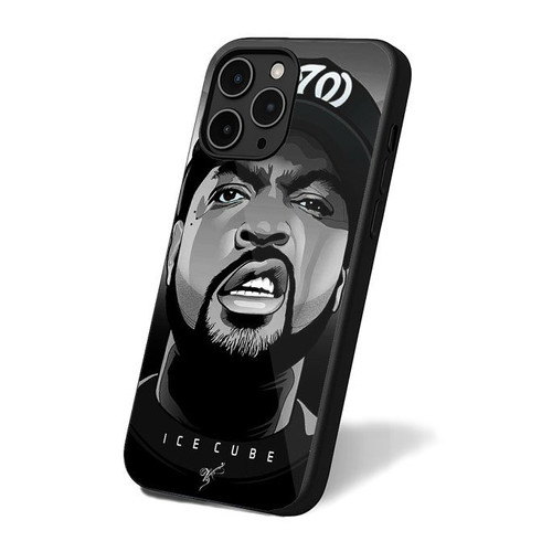 Ice Cube Rapper Signature Retro Art Vintage Simple iPhone 16 Case Cover